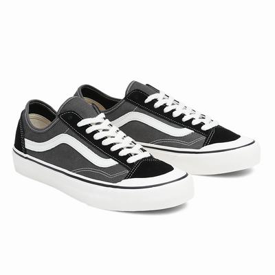 Men's Vans Style 136 Decon VR3 Sneakers Black | USA83146