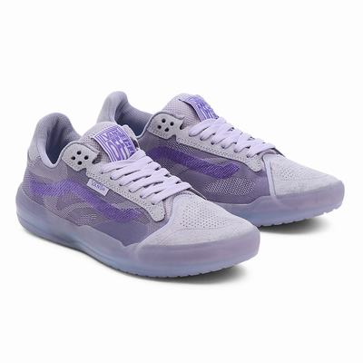 Men's Vans Translucent EVDNT UltimateWaffle Sneakers Purple | USA32618