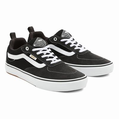 Men's Vans Twill Kyle Walker Sneakers Black / Grey | USA79206