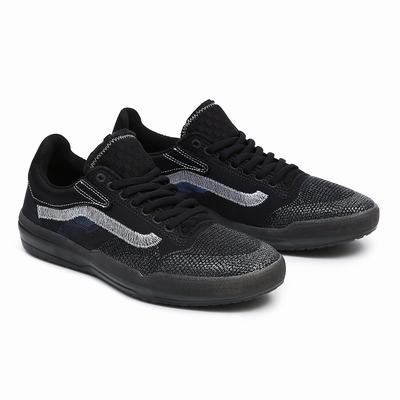 Men's Vans Ultimatewaffle EXP Sneakers Black | USA56214