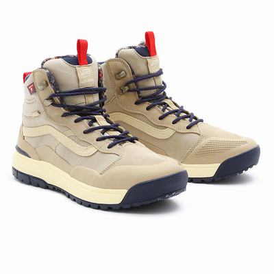 Men's Vans UltraRange EXO Hi MTE-2 Sneakers Beige | USA35106