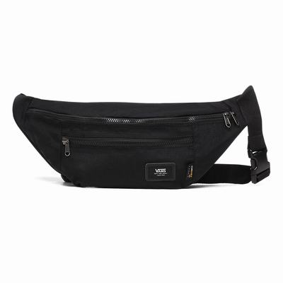 Men's Vans Ward Cross Body Pack Bags Black | USA81437