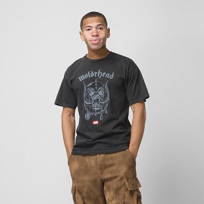 Men's Vans X Motorhead Warpig T Shirts Black | USA94173