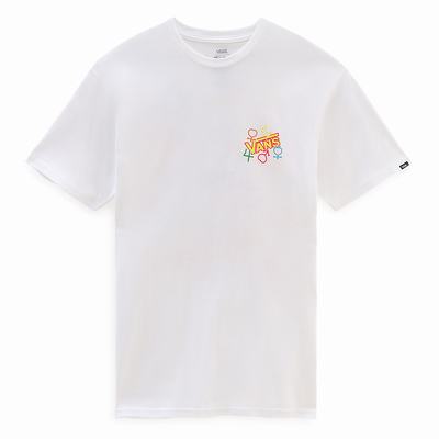 Men's Vans X Pretty Guardian Sailor Moon Graphic T Shirts White | USA51678