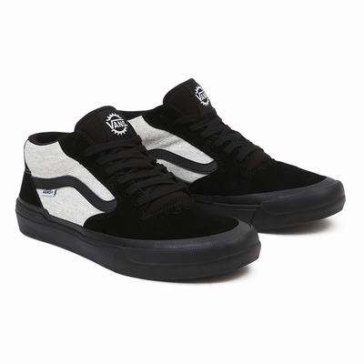 Men's Vans x Fast And Loose BMX Style 114 Sneakers Black | USA32918