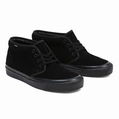 Women's Vans Anaheim Factory Chukka 49 DX Sneakers Black | USA70819