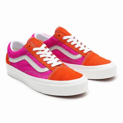 Women's Vans Anaheim Factory Old Skool 36 DX Sneakers Pink / Orange | USA65239