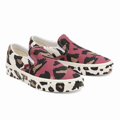 Women's Vans Animal Classic Slip On Shoes Multicolor | USA75916