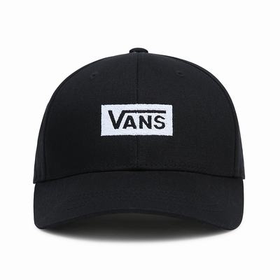 Women's Vans Boxed Structured Jockey Hats Black | USA63819