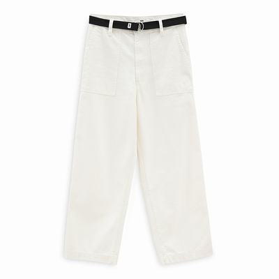 Women's Vans Clark Pants White | USA26048