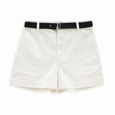 Women's Vans Clark Shorts White | USA13754