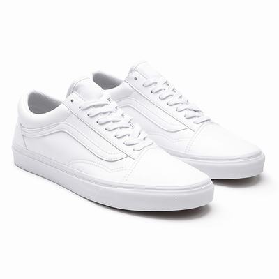 Women's Vans Classic Tumble Old Skool Sneakers White | USA15286