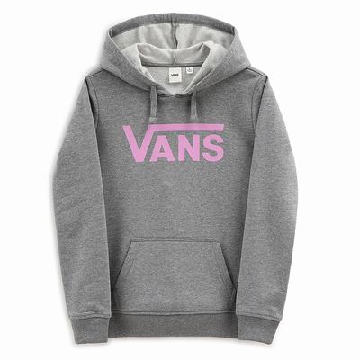 Women's Vans Classic V Hoodie Grey | USA15346