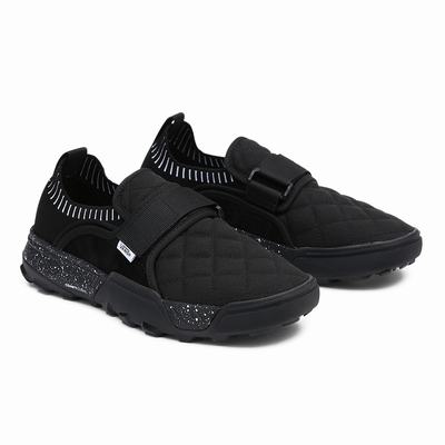 Women's Vans Coast ComfyCush Sneakers Black | USA50726