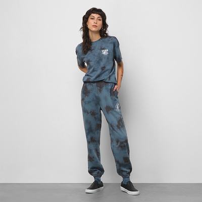 Women's Vans Cosmic Wash Sweatpant Pants Blue | USA13697