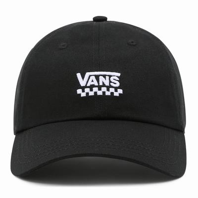 Women's Vans Court Side Hats Black | USA98631