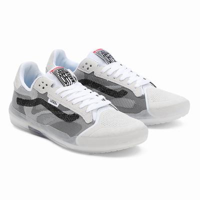 Women's Vans Deuce EVDNT UltimateWaffle Sneakers Grey / White | USA74928