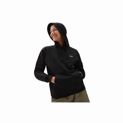 Women's Vans Flying V Boyfriend Ft Hoodie Black | USA97538