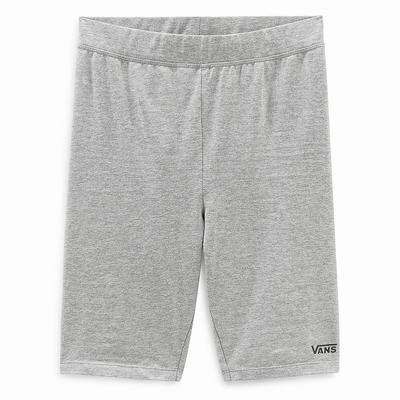 Women's Vans Flying V Legging Shorts Grey | USA28651