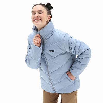 Women's Vans Foundry Puff MTE Jackets Blue | USA32405