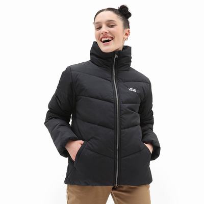 Women's Vans Foundry Puff MTE Jackets Black | USA82514