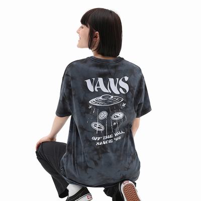 Women's Vans Funtasy Oversized T Shirts Blue | USA37416