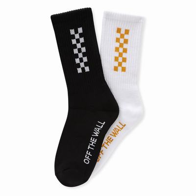 Women's Vans Gang Crew Socks White | USA47826