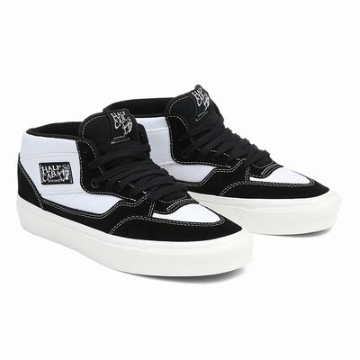 Women's Vans Half Cab 33 DX Sneakers Black / White | USA69503