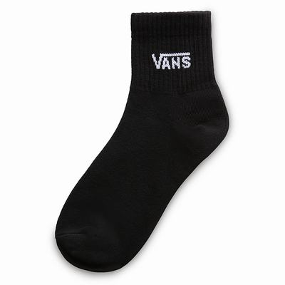 Women's Vans Half Crew US 6.5-10 (1 pair) Socks Black | USA43587