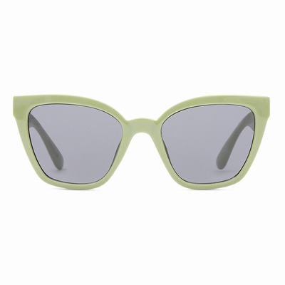 Women's Vans Hip Cat Sunglasses Green | USA31609