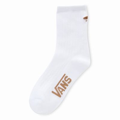 Women's Vans Kickin It Crew (1 pair) Socks Brown | USA94305