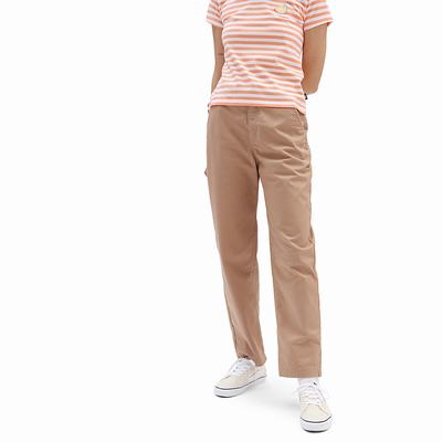 Women's Vans Lizzie Armanto Skate Chino Pants Beige | USA14538