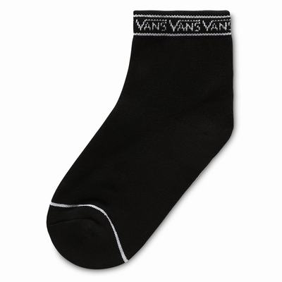 Women's Vans Low Tide Ankle (1 pair) Socks Black | USA39762