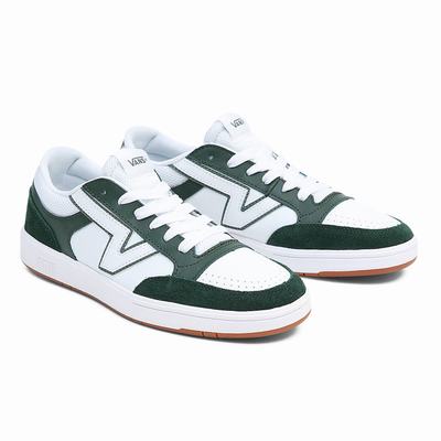 Women's Vans Lowland ComfyCush Sneakers Green / White | USA07194