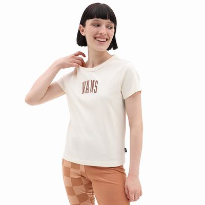 Women's Vans Mini T Shirts White | USA30762