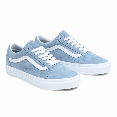 Women's Vans Old Skool Sneakers Blue | USA49102