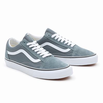 Women's Vans Old Skool Sneakers Blue | USA87265