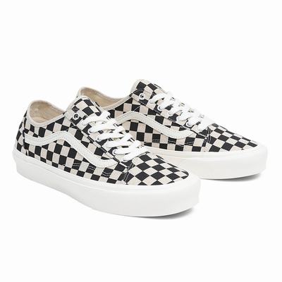 Women's Vans Old Skool Tapered Sneakers Black / White | USA61427