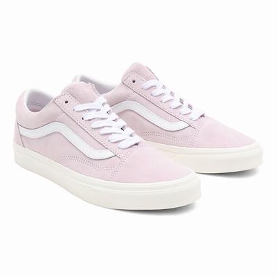 Women's Vans Pig Suede Old Skool Sneakers Pink | USA60213