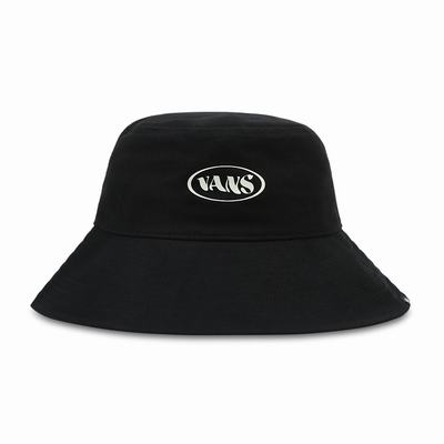 Women's Vans Retrospectator Sport Bucket Hats Black | USA84350