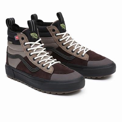 Women's Vans Sk8-Hi MTE-2 Sneakers Brown | USA73561