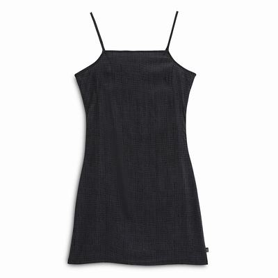 Women's Vans Surf Supply Slip Dress Black | USA68391