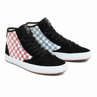 Women's Vans The Lizzie Sneakers Black / Multicolor | USA43107