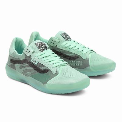 Women's Vans Translucent EVDNT UltimateWaffle Sneakers Green | USA18497