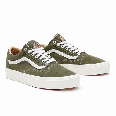 Women's Vans X Anderson .Paak Old Skool 36 DX Sneakers Green | USA01387