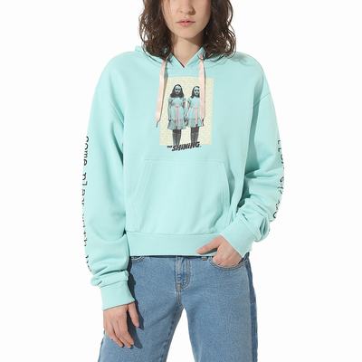 Women's Vans X The Shining Boyfriend Hoodie Blue | USA07318